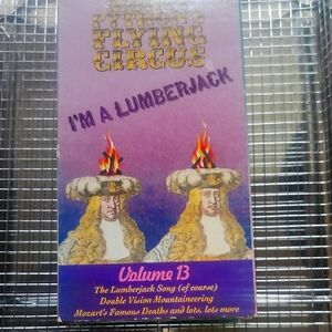 Monty Python's Flying Circus I'm A Lumberjack VHS Volume 13 Very Good Condition